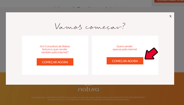 Consultora Natura Digital - Como abrir uma loja online Natura (Tutorial)