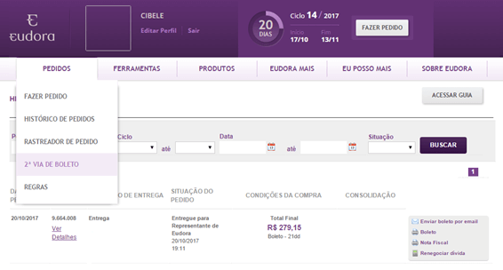 2ª Via Do Boleto Eudora Como Emitir Passo A Passo Para Atualizar 8146