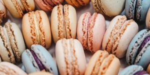 Negócios com macarons