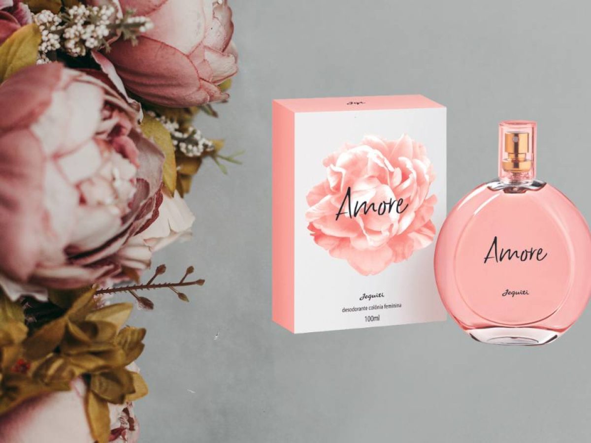 Amore Desodorante Colônia Feminina Jequiti, 25 ml - Perfume