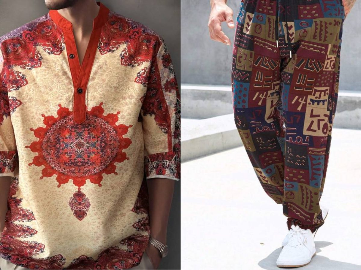 7 roupas Boho da Shein pra homens que querem um visual alternativo