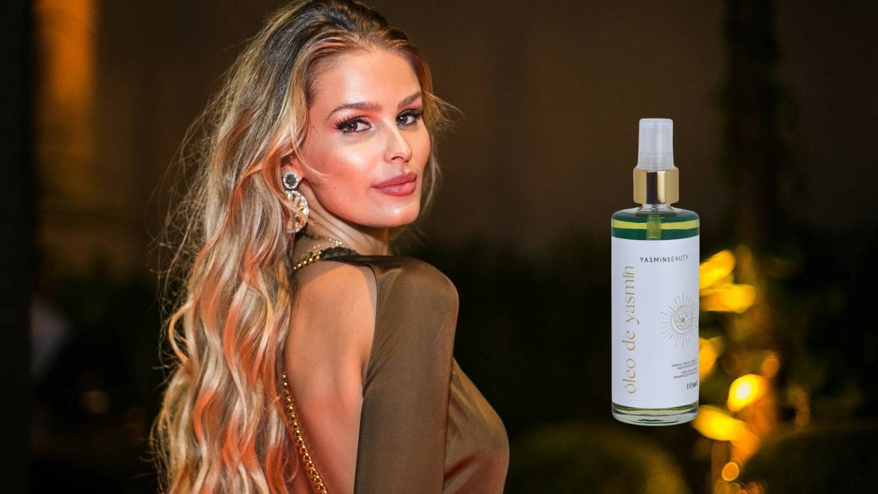 Óleo Yasmin Beauty, o produto que lançou Yasmin Brunet no empreendedorismo de beleza