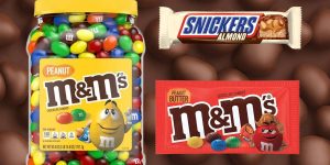 Sabores especiais de M&Ms e Snickers à venda no Brasil por tempo limitado