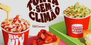 Torta Sem Climão as novas sobremesas do Burger King com Leite Moça