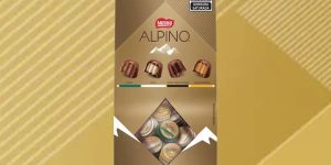 Você já viu a Caixa de Chocolate Alpino com Novos Sabores