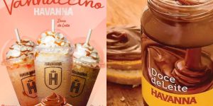 A nova linha instagramável de bebidas da Havanna com calda de Doce de Leite