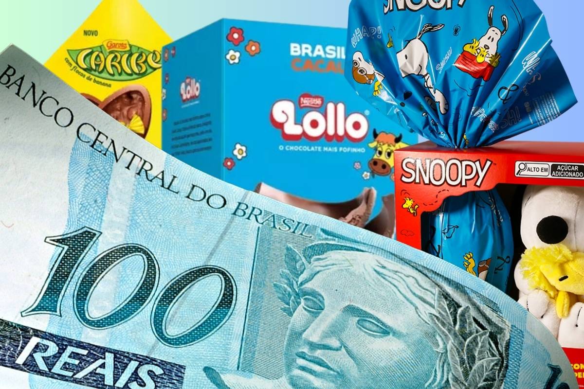Brasileiros vão gastar até R$100 na Páscoa, revela pesquisa; veja ovos nessa faixa