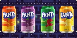 Edição Limitada as novas latas de Fanta em parceria com PAC-MAN