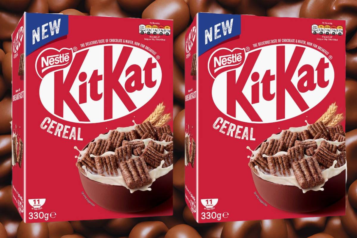 Novo cereal de KitKat chega ao Brasil em março de 2024