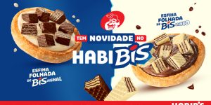 HabiBIS nova parceria traz esfihas do Habib's folheadas em Bis