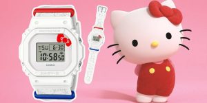 O novo relógio da CASIO para celebrar os 50 anos da Hello Kitty