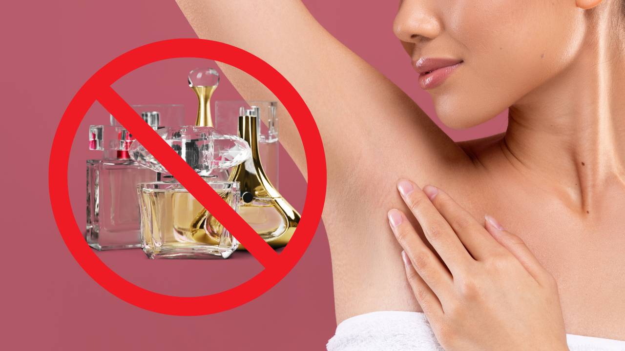 Pode usar perfume como desodorante Essa NÃO é uma boa ideia