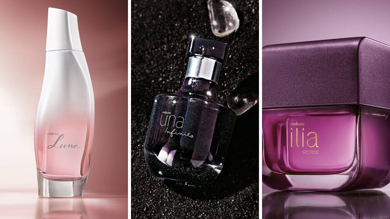 Perfumes femininos Natura mais vendidos