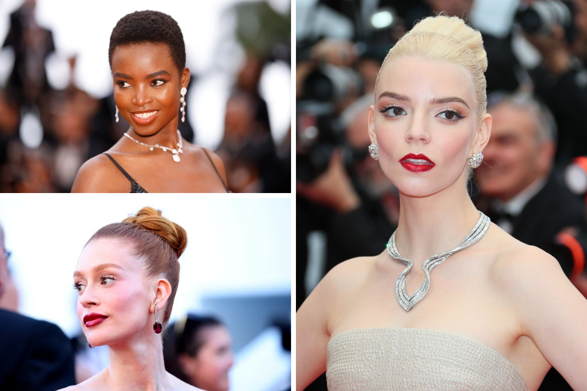 Tendências de maquiagem no Festival de Cannes 2024 comentadas