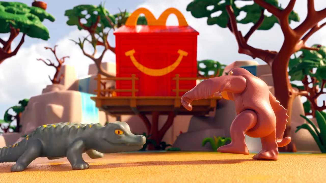 Playmobil Wiltopia brindes do McDonald's