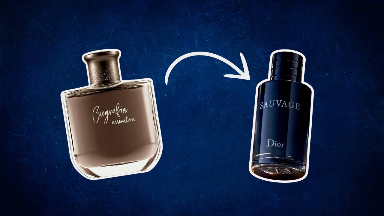 Perfumes Biografia assinatura e Dior Sauvage