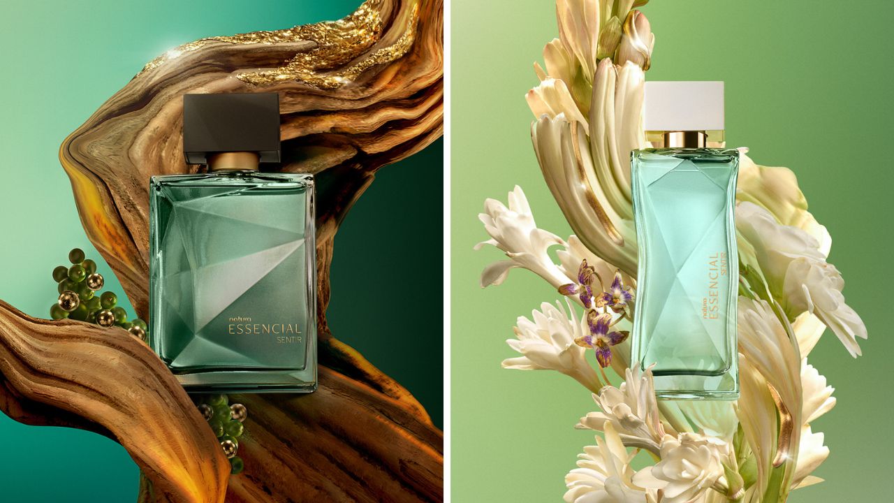 perfumes Essencial Sentir da Natura