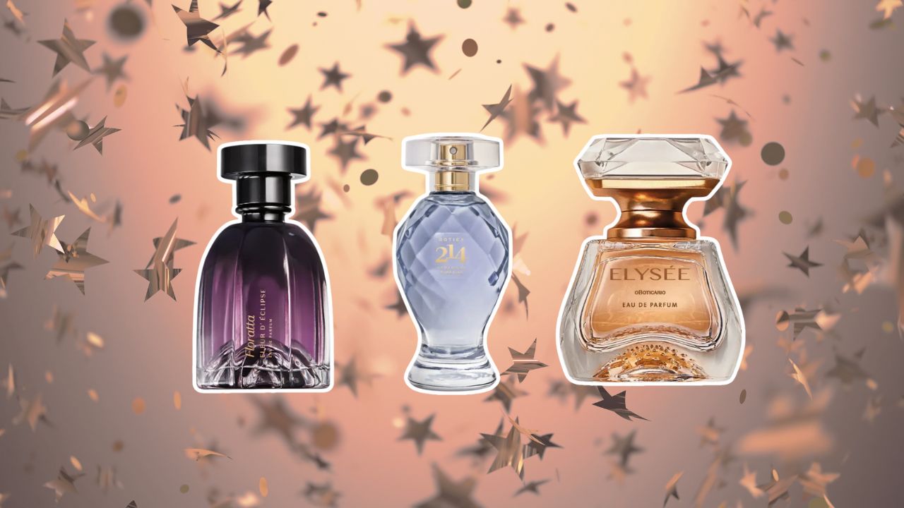 perfumes femininos do Boticário para celebrar momentos especiais