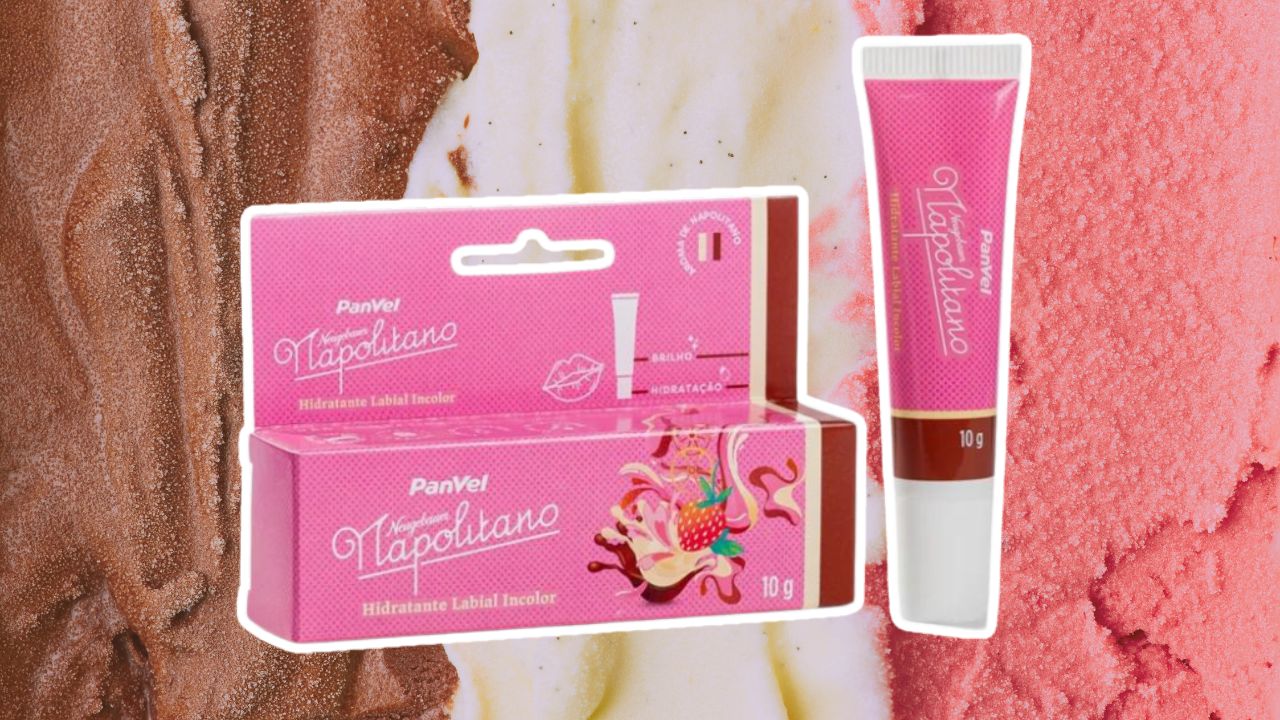 produto hidratante labial de napolitano da Panvel