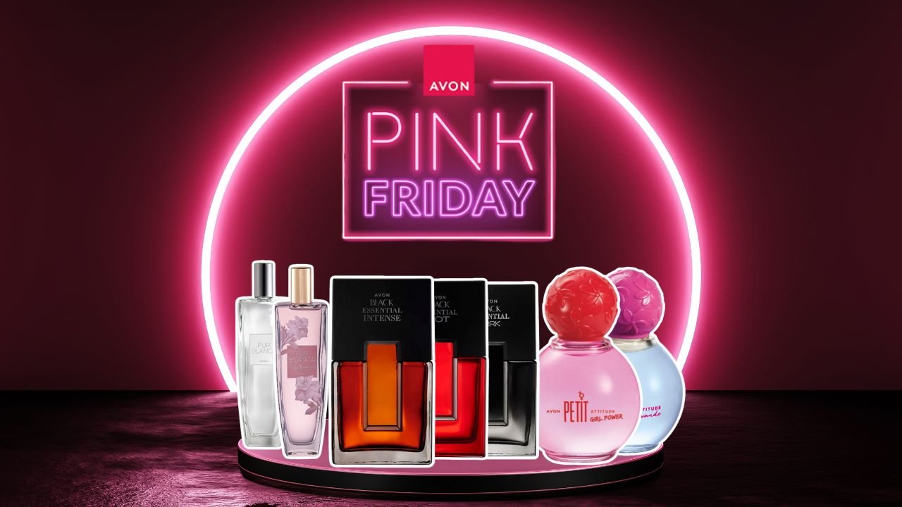 perfumes da Avon mais vendidos para aproveitar na Pink Friday