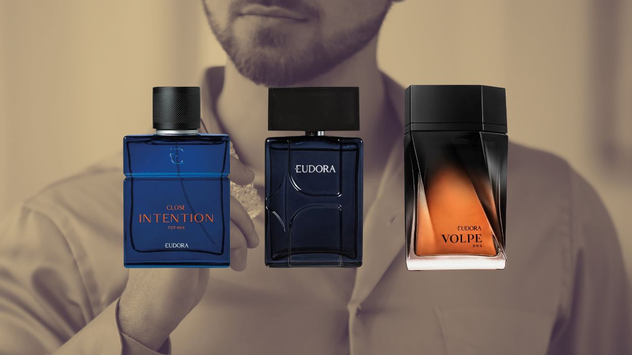 perfumes masculinos da Eudora beauty november