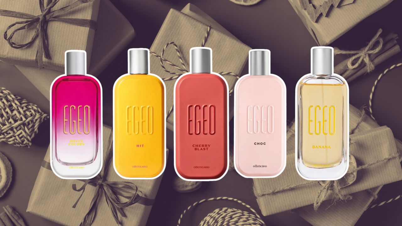 5 perfumes da linha Egeo super presenteáveis para o Natal 2024