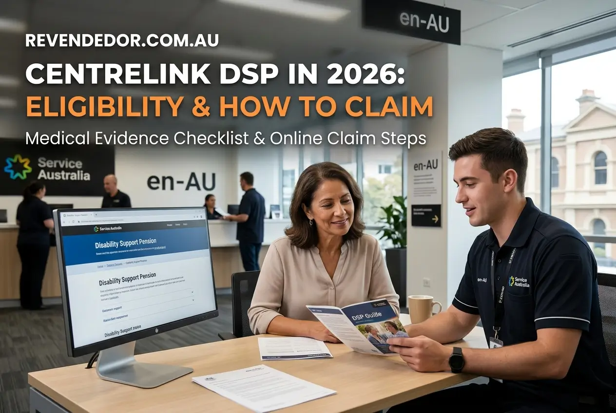 Centrelink DSP in 2026: eligibility, medical evidence checklist and how to claim online