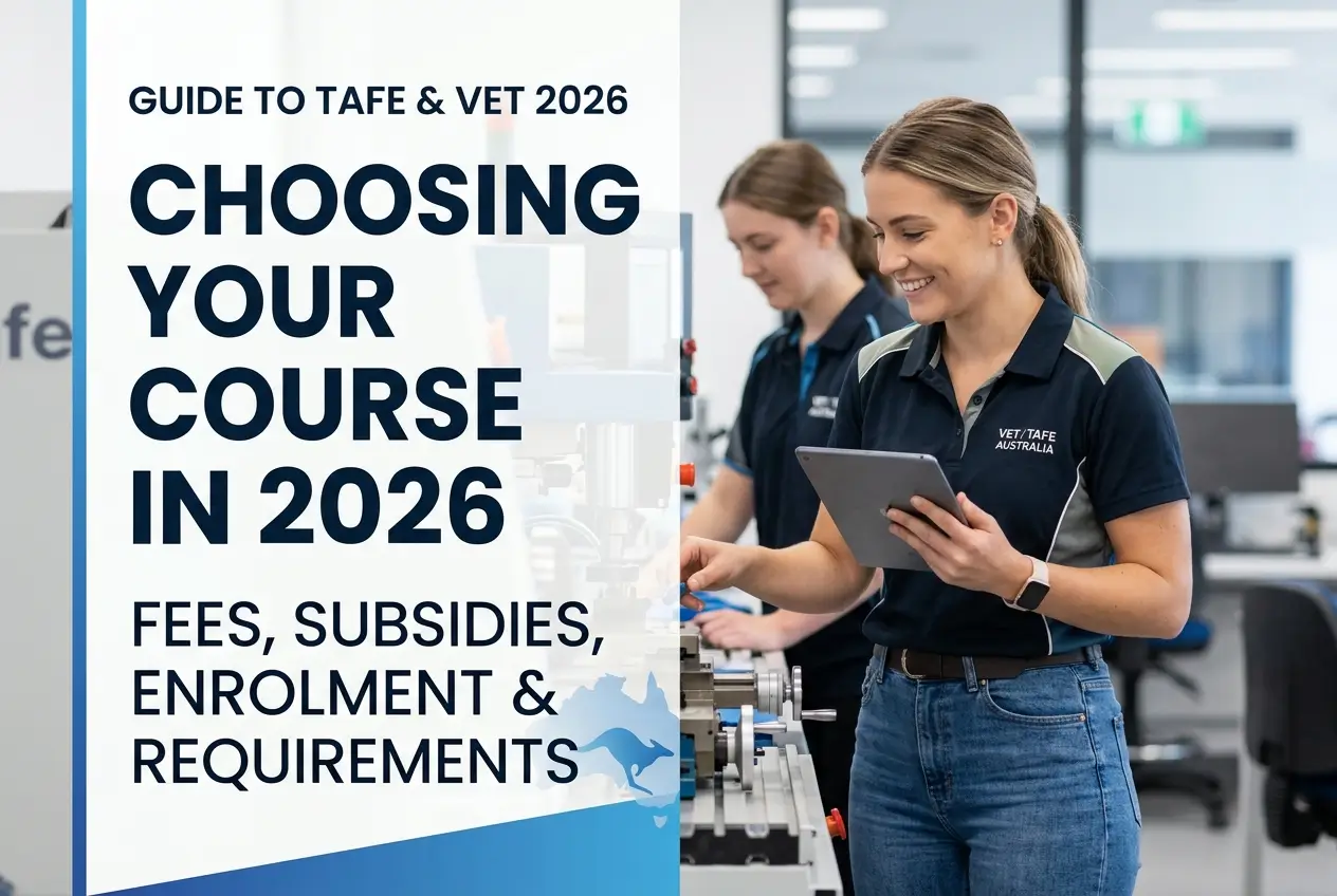 TAFE and VET options in 2026: fees, subsidies, entry requirements and how to enrol